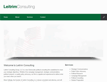 Tablet Screenshot of leitrimconsulting.com